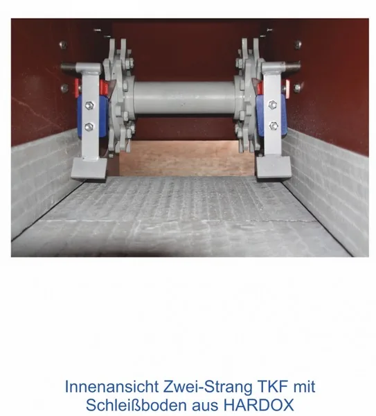 Wear lining of a drag chain conveyor